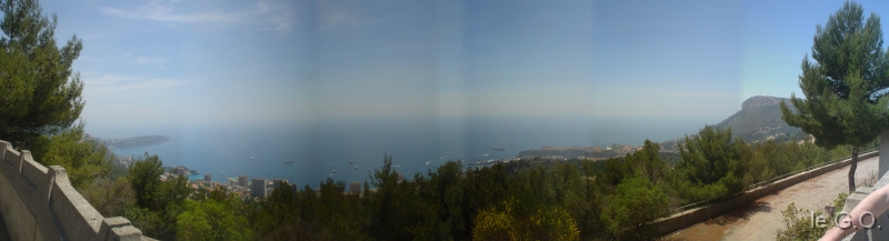 06 - pano Monaco Au dessus de Mont-Carlo