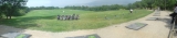 02 - pano golf Le practice lors de la dmo du team golf